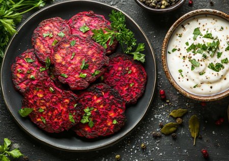 Свекольные драники: рубиновая вкуснотища с огромной пользой для здоровья