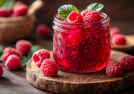 Малиновое желе за 15 минут: густая, ароматная вкуснятина из 3 ингредиентов
