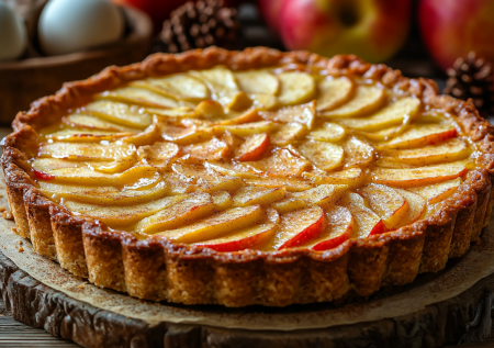 Съели даже крошки! Классическая шарлотка с яблоками