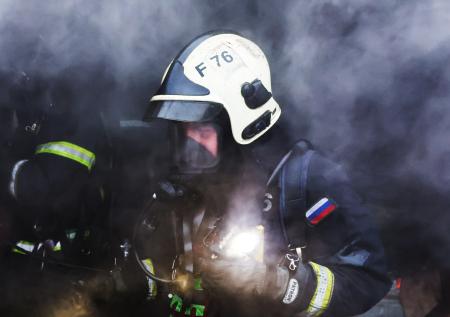 «112»: колония ИК-1 горит в Соликамске