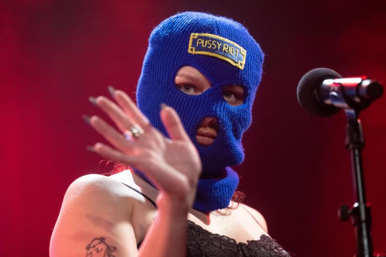 Участница панк-рок-группы Pussy Riot