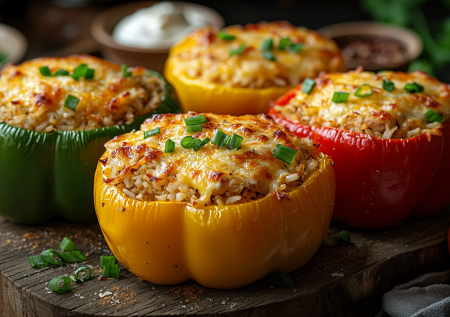 Быстроперцы с курицей, рисом и сыром! Обалденное блюдо, а готовить просто