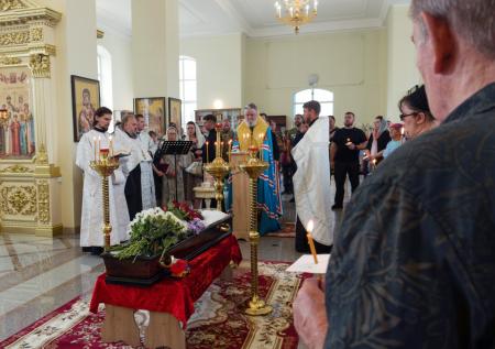 В Курской области простились с погибшим от удара ВСУ по пляжу мальчиком