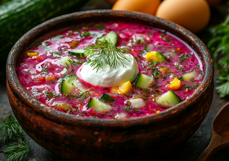 Свекольник или холодник — как не назови, получается вкусно! Летний рецепт