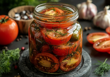 Малосольные помидоры — не закуска, а пища богов! Рецепт на 1 кг