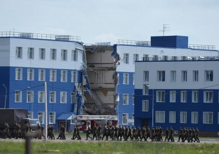 Восстановлена хронология обрушения казармы ВДВ в Омске