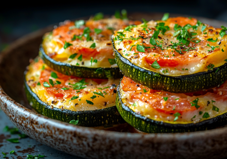 Кабачки с начинкой, от которых все без ума! Закуска из простых продуктов