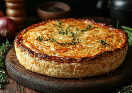 Домашний луковый пирог без хлопот: такой вкусноты вы еще точно не пробовали