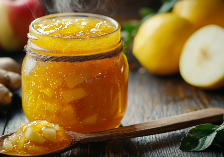 Этот яблочный конфитюр с имбирём вы полюбите с первой ложки! Вкуснятина