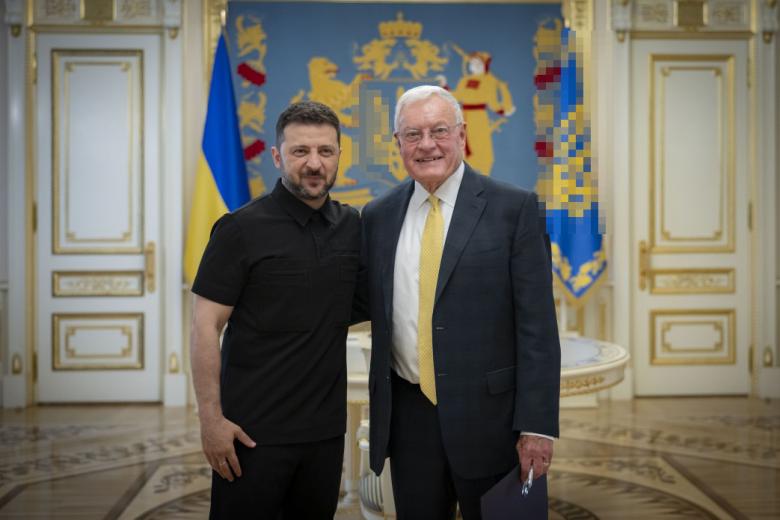 Владимир Зеленский и Кит Келлог