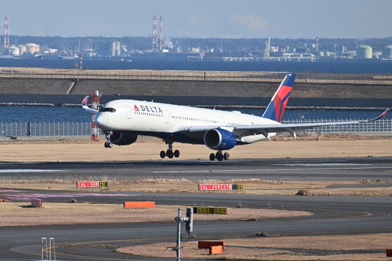 Самолет авиакомпании Delta Air Lines