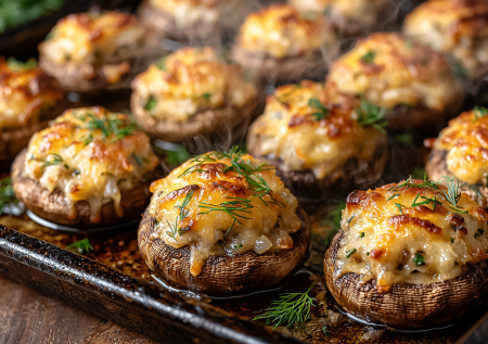 Сырная закуска из обычных шампиньонов! Вкуснота из 4 продуктов за 20 минут