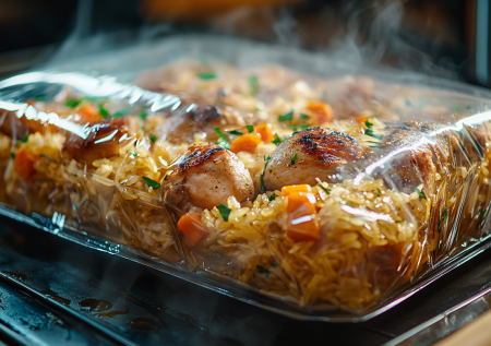 Плов с курицей в рукаве для запекания! Быстрый рецепт вкусной еды