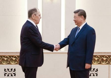 Лавров провел встречу с лидером КНР