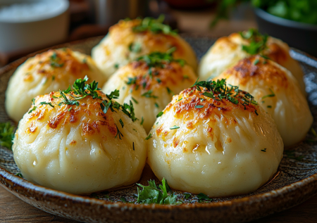Сочное мясо в картофельной шубке — хинкали из духовки, которые удивляют