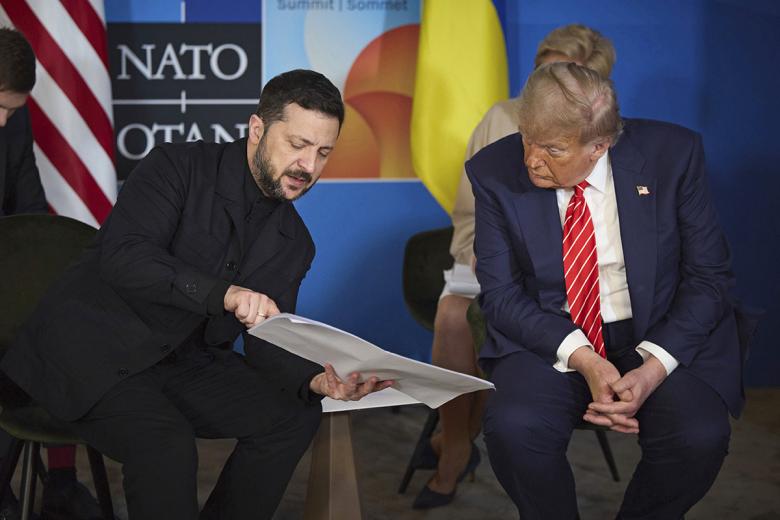 Владимир Зеленский и Дональд Трамп