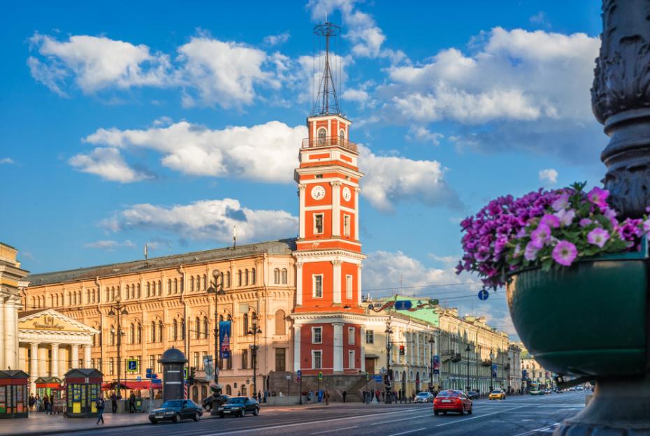 10 лучших смотровых площадок Петербурга: Думская башня