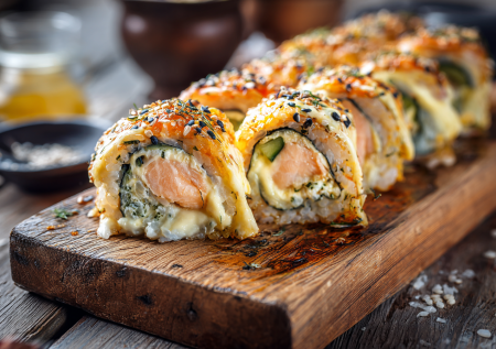 Проще некуда: рецепт ленивых роллов в духовке — будет вкусно