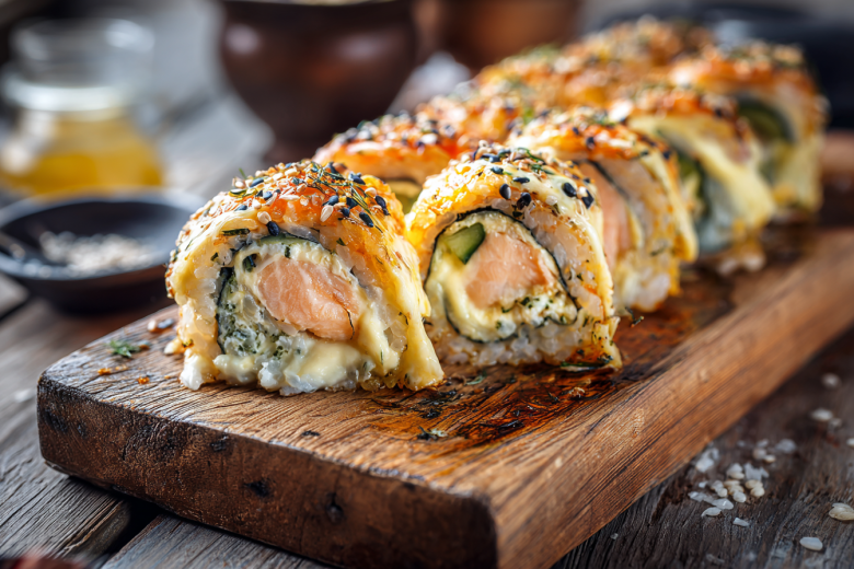 Проще некуда: рецепт ленивых роллов в духовке — будет вкусно