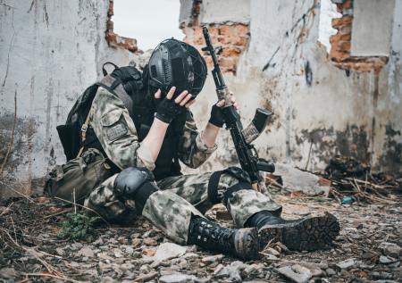 Российские штурмовики спасли раненного заградотрядом бойца ВСУ