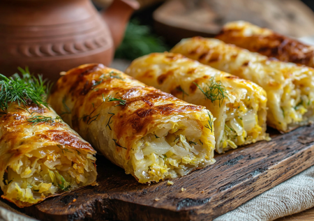 Молдавские вертуты с капустой! Вкуснейшие пирожки из 3 ингредиентов
