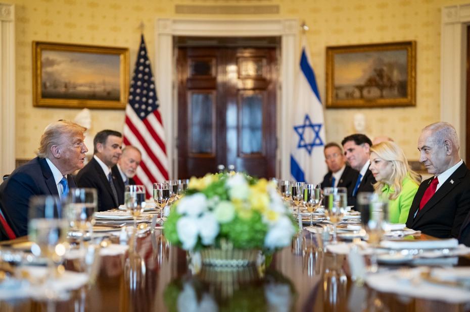 Дональд Трамп и Биньямин Нетаньяху