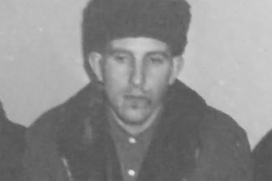 Владимир Хаюстов на опознании