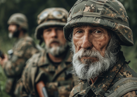 Калек и женщин не осталось — взялись за пенсионеров: ВСУ вербуют 60-летних