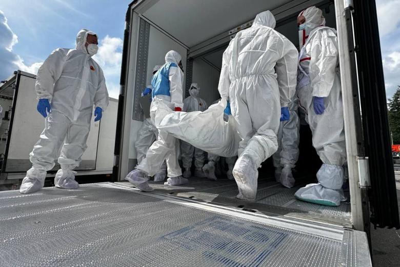 Обмен телами между Россией и Украиной