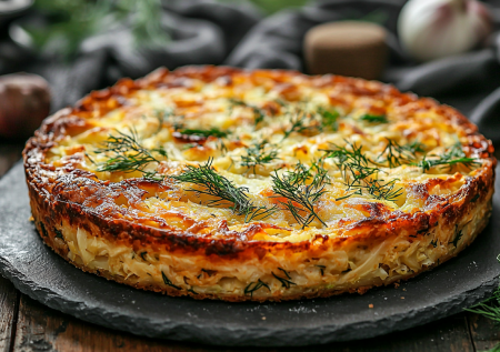 Низкокалорийная шарлотка с капустой — 65 ккал! Вкусно, и фигура на месте