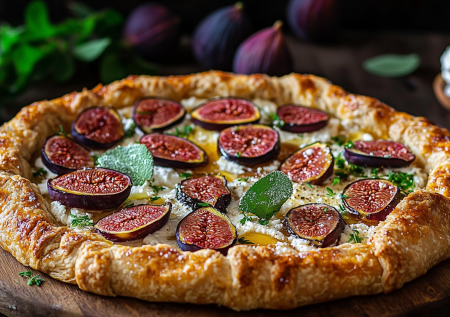 Готовлю полчаса — на выходе шедевр! Галета с рикоттой и инжиром — вкуснота