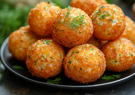 Вместо оладий готовлю из кабачков шарики с чесночком: хрустящая вкуснятина