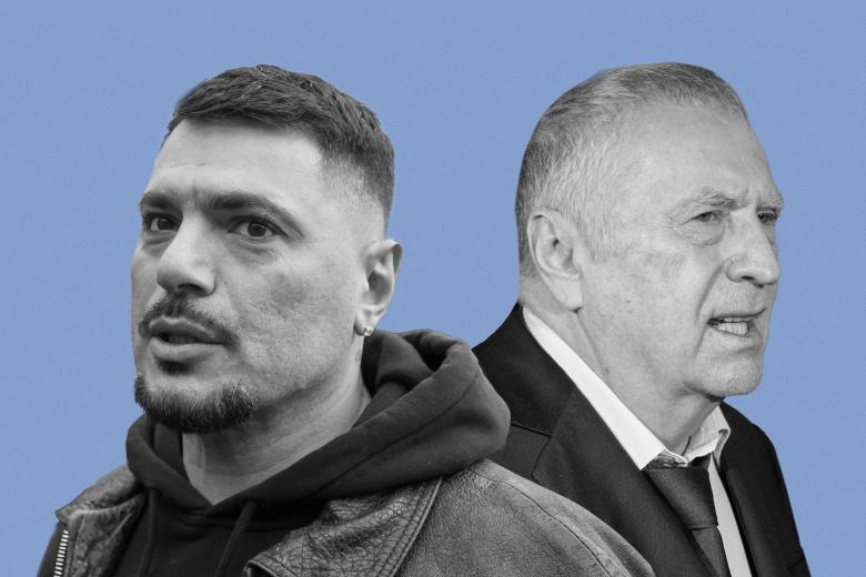 Давид Нуриев (Птаха) и Владимир Жириновский