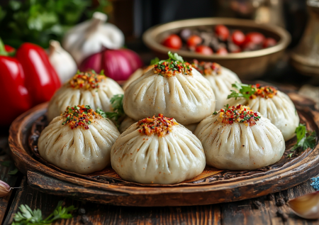 Хинкали с баклажанами по-грузински! Необычная вкуснятина на ужин за полчаса