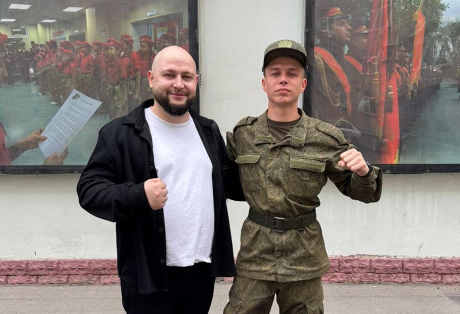 Григорий Сухов и Глеб Калюжный