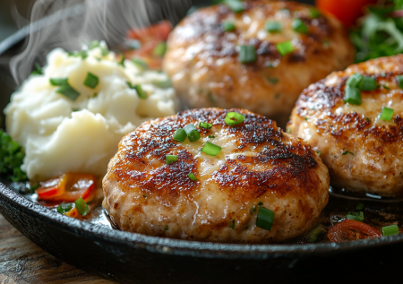 Не котлетки, не оладьи — а  «Растрепки»! Вкусная новинка из индейки и сыра