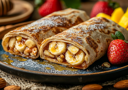 Вкусный десерт как в Мексике — попробуйте это буррито обязательно!