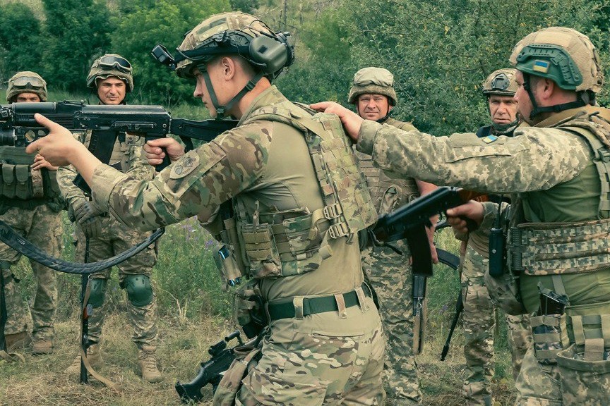 Военнослужащие ВСУ