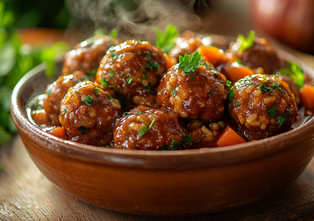 Тефтели с томатной подливой — вкус детства! Готовить просто и любят все