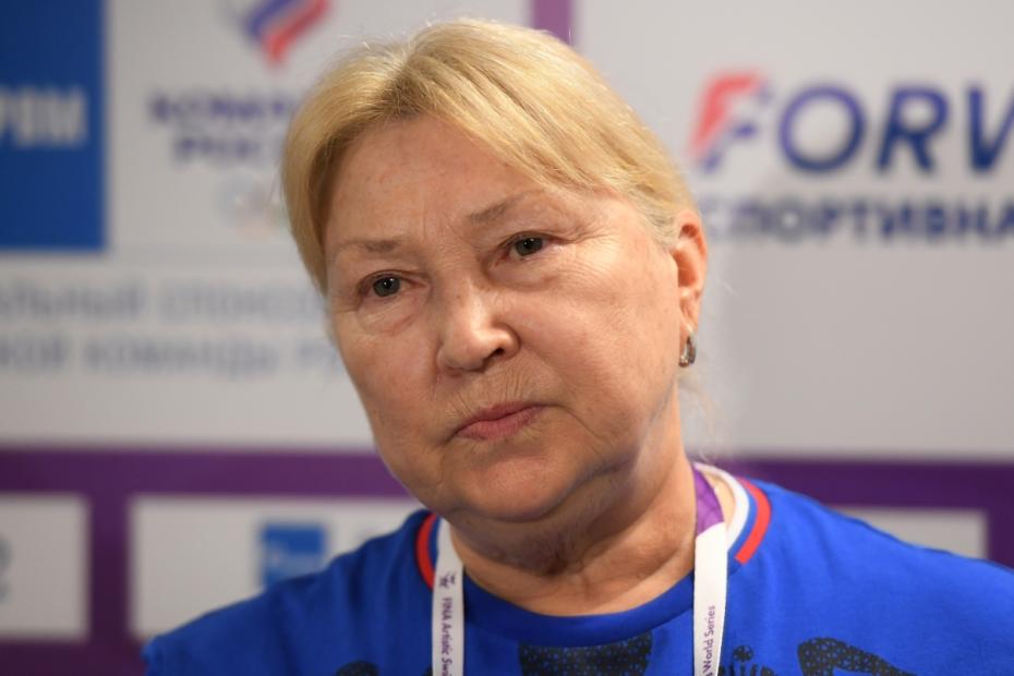 Главный тренер сборной России Татьяна Покровская