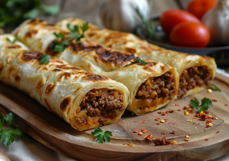Шаурму больше не ем! Готовлю трубочки с фаршем и сыром — это вкуснее