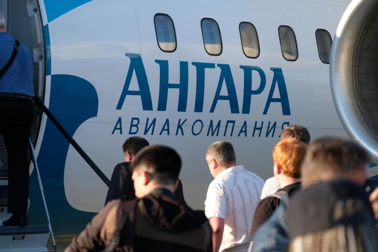 Самолет авиакомпании «Ангара»