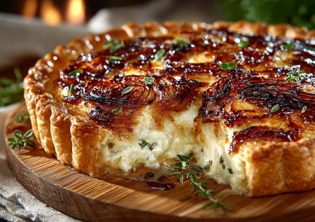 Готовим луковый пирог на сметане: такой вкуснятины вы еще не пробовали!