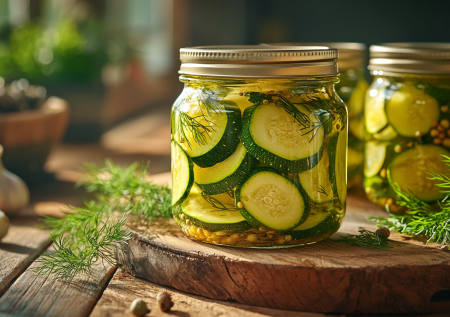 Закатка на зиму! Хрустящие маринованные кабачки — вкус лета в каждой банке