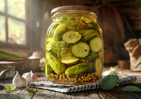 Хрустящие маринованные огурчики по маминому рецепту! Вкуснятина на зиму