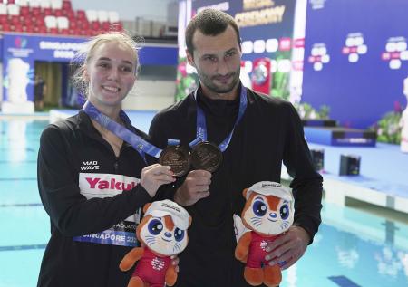 Российские спортсмены завоевали бронзу на ЧМ по прыжкам в воду