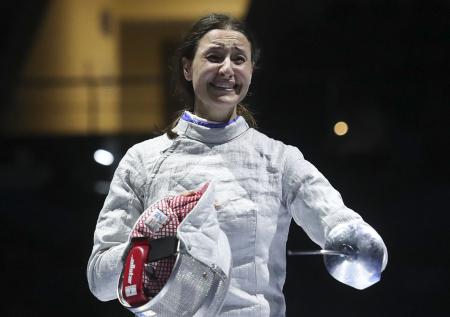 Российская саблистка Егорян в третий раз стала чемпионкой мира