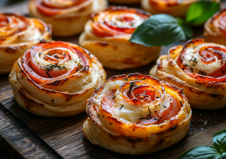 Пиццы-розочки из лаваша — необычный рецепт! Быстро и невероятно вкусно