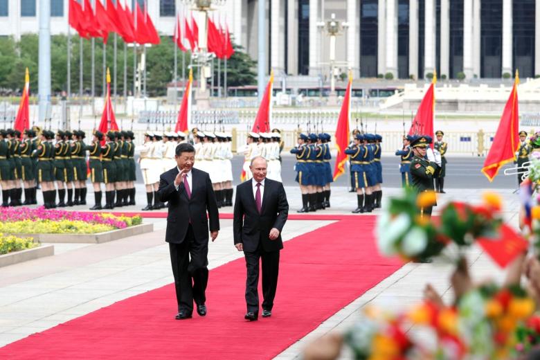 Владимир Путин и Си Цзиньпин