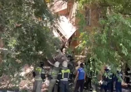 Раскрыто число пострадавших при обрушении жилого дома в Астрахани